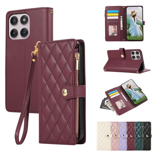 Rosbtib Motorola Edge 60 Pro ケース 手帳型 Motorola Edge 60s Pro ケース 財布型 カバー モトローラedge60s pro ケースカバー おしゃれ ファスナー型 小銭入れ カ・