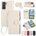 Rosbtib Galaxy S21 Plus 5G/Galaxy S21+ 5G ケース 手帳型 ショルダー 財布型カバー ギャラクシーS21プラス ケース ...