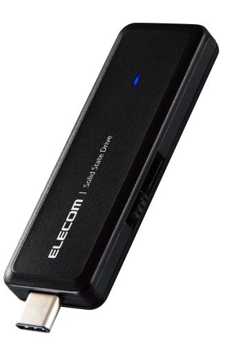 エレコム 外付けSSD 500GB USB3.2(Gen2) USBメ...(2.0)