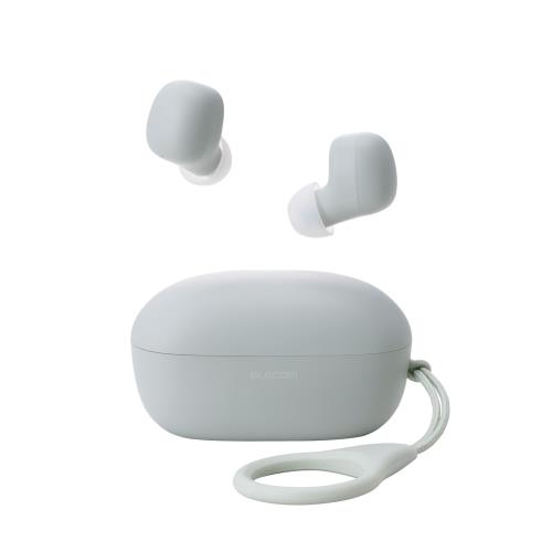 エレコム ワイヤレスイヤホン Bluetooth 5.2 耳栓型 軽量 SBC対応 連続再生4.5時間 タッチセンサー 自動ペアリング 完全ワイヤレス Type-C 充電 SOT(スゥート) アースカラー グリーン LBT-TWS19CSGN