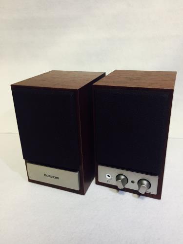 1900年モデルELECOM MS-75CH マルチメディアスピーカシステム