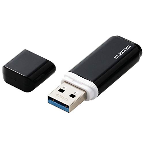 エレコム USBメモリー/USB3.1 (Gen1)対応/セキュリティ機能対応/64GB/キャップ式/ホワイト MF-BBU3064GWH