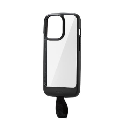 Rakuten - エレコム iPhone 13 Pro/ハイブリッドケース/TOUGH SLIM LITE/ブラック