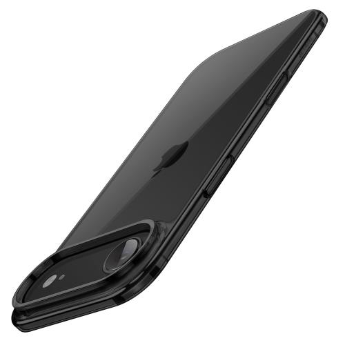 Rakuten - JETech iPhone 17 Air用 ケース 黄ばみなし 衝撃吸収 バンパーカバー 傷つけ防止 クリアバック 6.5インチディスプレイ (ブラック)