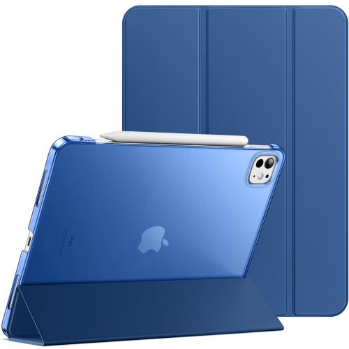 Other - JETech iPad Pro 13インチ M4（2024）用ケース スリムスタンド ハードバック ウェイクアップ/オートスリープ機能付き タブレットスマートカバー (紺)