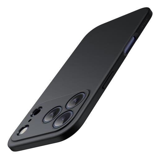 乐天商城 - JETech iPhone 17 Pro 6.3 インチ 用 スリムフィットケース カメラレンズ完全保護 マット仕上げ ソフトTPU 薄型スマホカバー 耐衝撃 (ブラック)
