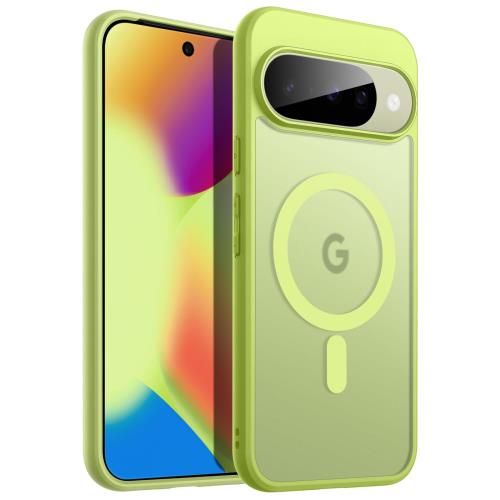 JETech Google Pixel 10/10 Pro 2025用 マグネットケース MagSafeおよびPixelsnap充電器に対応 半透明..