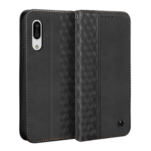 AQUOS sense3 ケース 手帳型 sense3 lite ケース sense3 basic 手帳型 ひし形柄 Gedurya SH-02M SHV45 ケース SH-M12 ケース 手帳型 マグネット式 スタンド機能 SHV48 907SH 携帯カバー カード収納 財布型 アクオス sense3 ケース 高級PUレザー 手触りが良い Android One S7