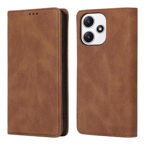 Gedurya Xiaomi Redmi 12 5G ケース 手帳型 シャオミ レドミ12 5g スマホケース XIG03 用 ケース手帳型 レドミ 12 携帯カバー SIMフリー au SoftBank 6.8インチ対応 Redmi 12 5G 手帳型ケース マグネット式 カード収納 スタンド機能 全面保護 財布型 (ブラウン)