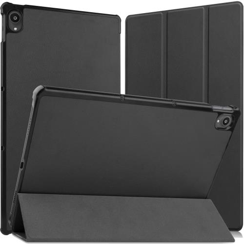 FOR NEC LAVIE T11 T1175 / BAS PC-T1175BAS のケース タブレット ケース 新型 FOR NEC LAVIE T11 T1175 のカバー スタンド機能付き 保護ケース 三つ折 マグレット開閉式 薄型 超軽量 全面保護型 FOR NEC LAVIE T11 T1175 / BAS PC-T1175BAS のスマートケース PCduoduo (ブラ