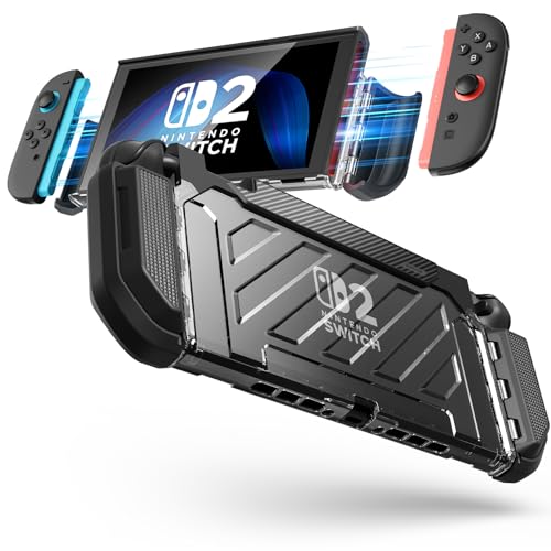 SUPCASE Nintendo Switch 2 ケース 2025 用 [ミリタリーグレードの保護] [マグネット式ジョイコンコン..