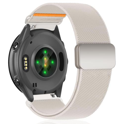 [SinRenn] 20mm 伸縮性ナイロンバンド Garmin Vivoactive 6/5/Forerunner 165/165 Music/245/645 Music..