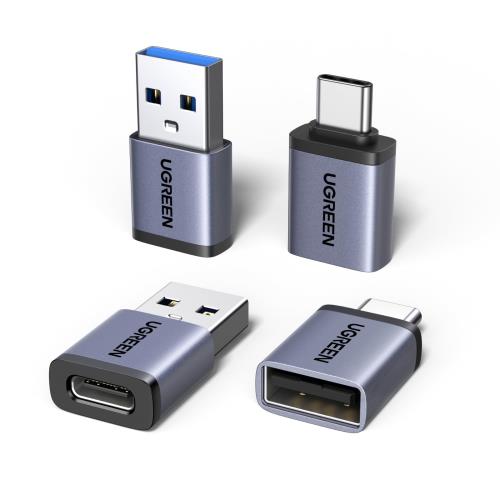 UGREEN USB 変換アダプター 4個セット 高速10Gbps USB A-USB C USB C-USB A 充電/データ転送 MacBook iPhon...