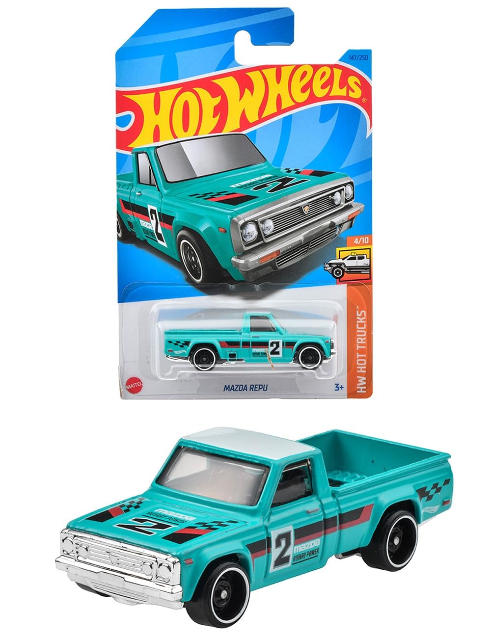 ホットウィール(Hot Wheels) ベーシックカー マツダ・レプ 3才~ HNK11