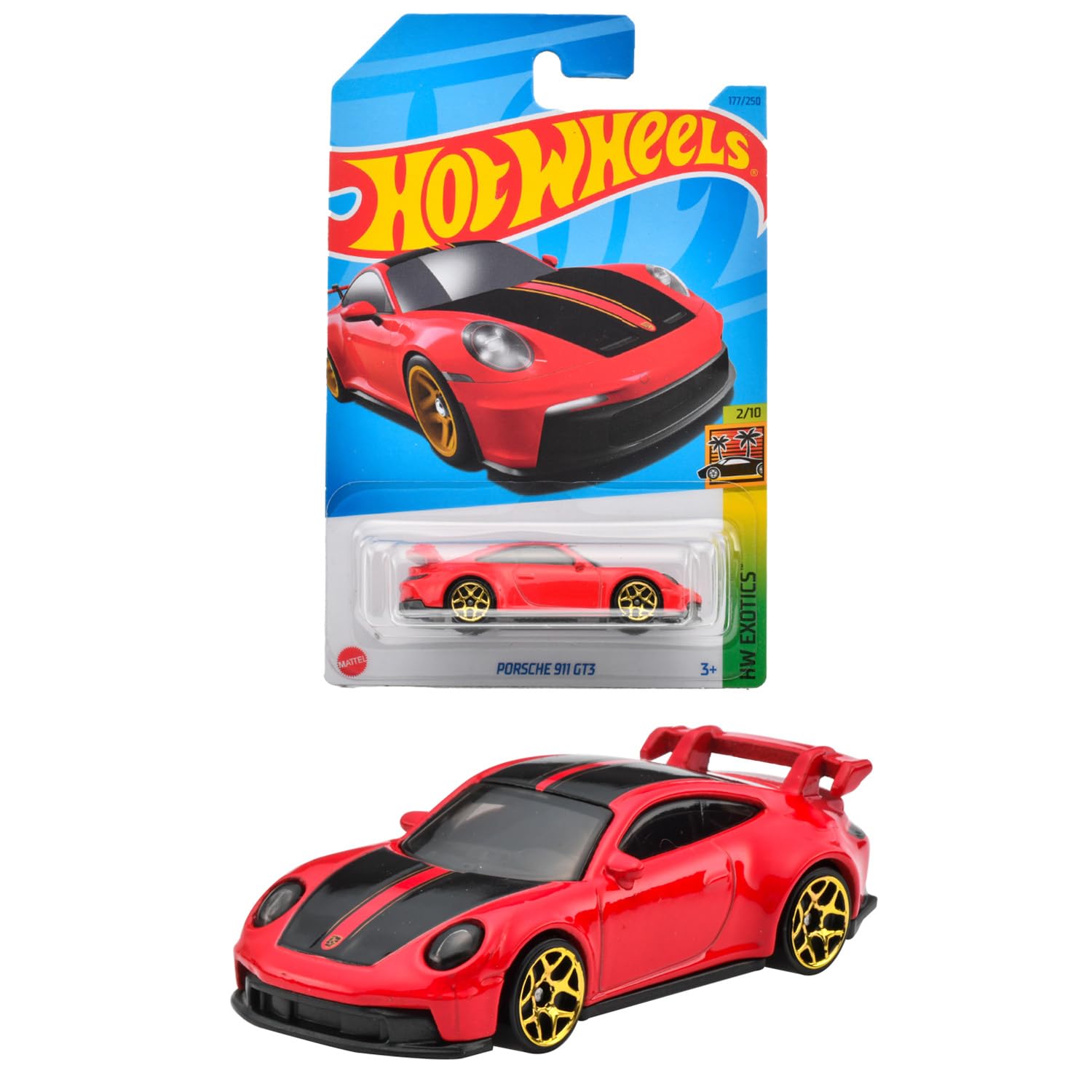 ホットウィール(Hot Wheels) ベーシックカー ポルシェ 911 GT3 3才~ HNK26