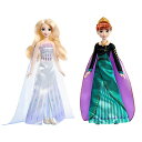 マテル(MATTEL) ディズニー(Disney)/アナと雪の女王(Frozen) アナ/エルサ(2体ドールセット)着せ替え人形 3才~ HMK51