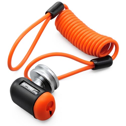 デイトナ(Daytona) バイク用 ディスクロック 直径13mmシャフト 鍵穴シャッター スパイラルケーブル付属..