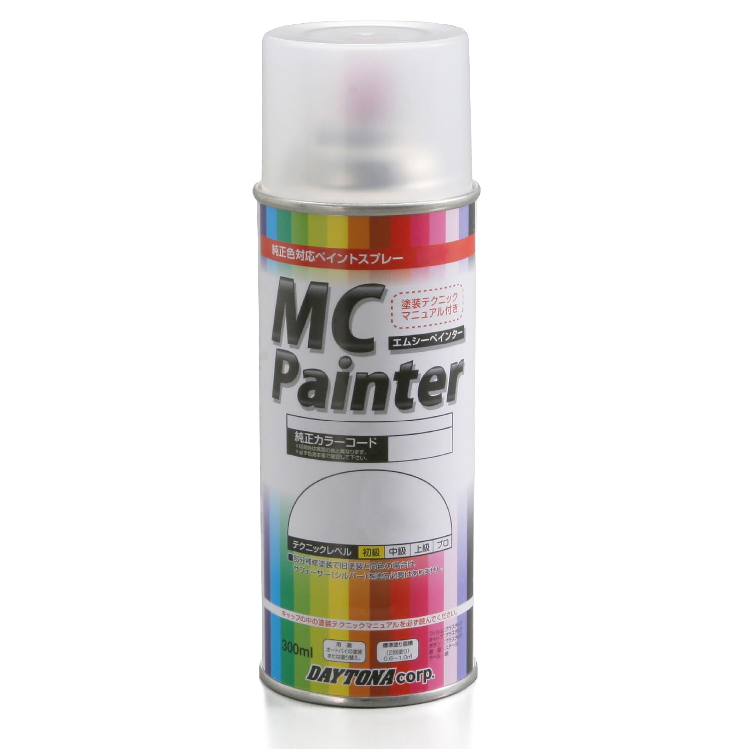 デイトナ(Daytona) バイク用 缶スプレー 300ml MCペインター H69 ホンダ用 カラーコード/R-334 ヴィクトリーレッド 97884