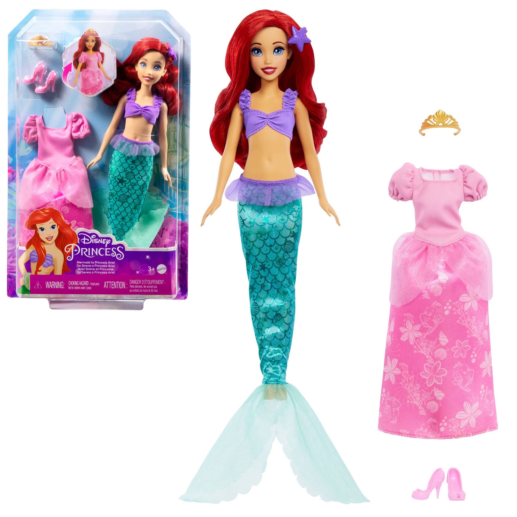 ޥƥ(MATTEL) ǥˡ(Disney)/ǥˡץ󥻥(Disney Princess) ꥨ(ޡᥤɤȥץ󥻥 å)夻ؤͷ3~ץ쥼HMG49