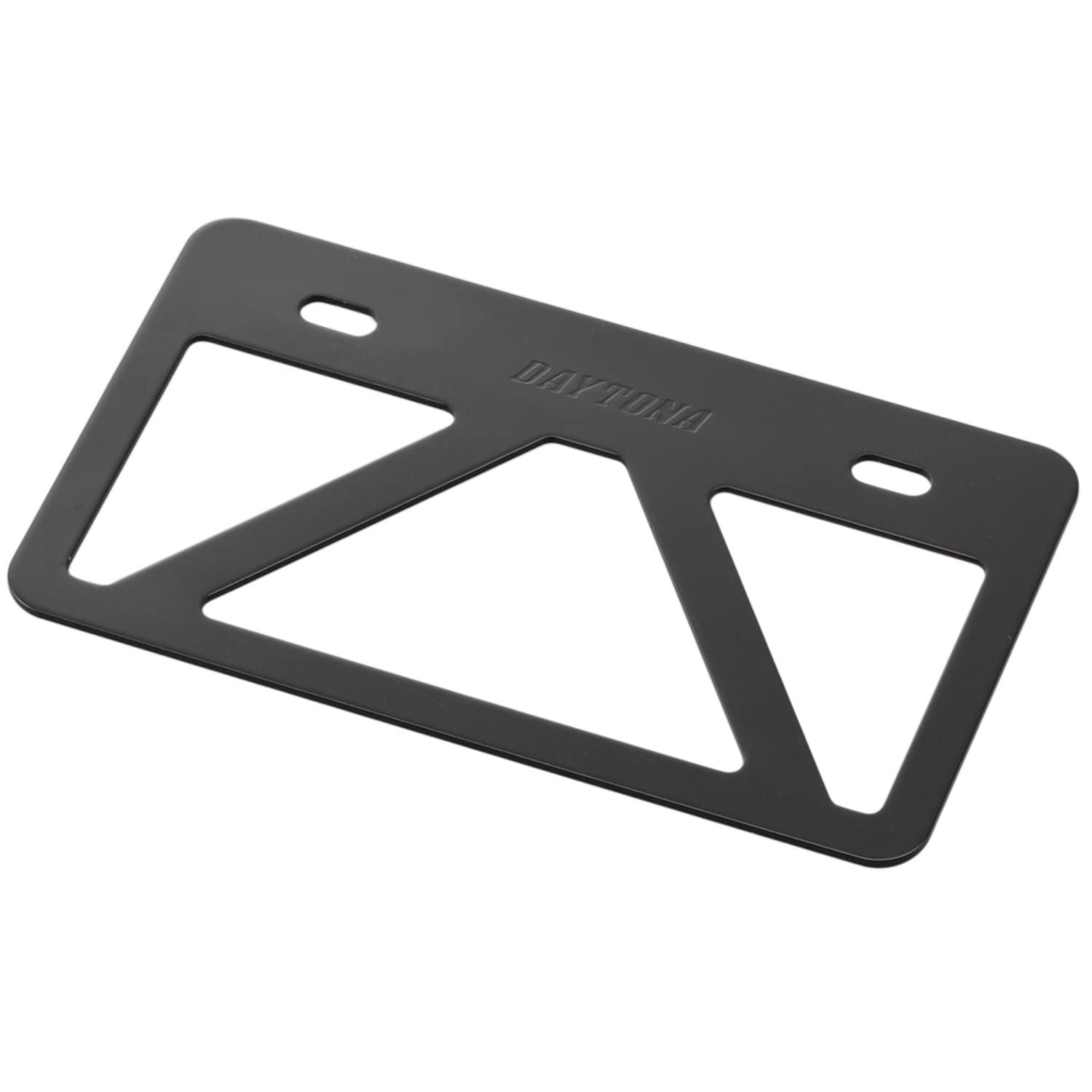 乐天商城 - デイトナ(Daytona) バイク用 ナンバープレートホルダー 21年新基準対応 125cc以下(角型) 原付用 軽量型 スタビライザー ブラック 99638
