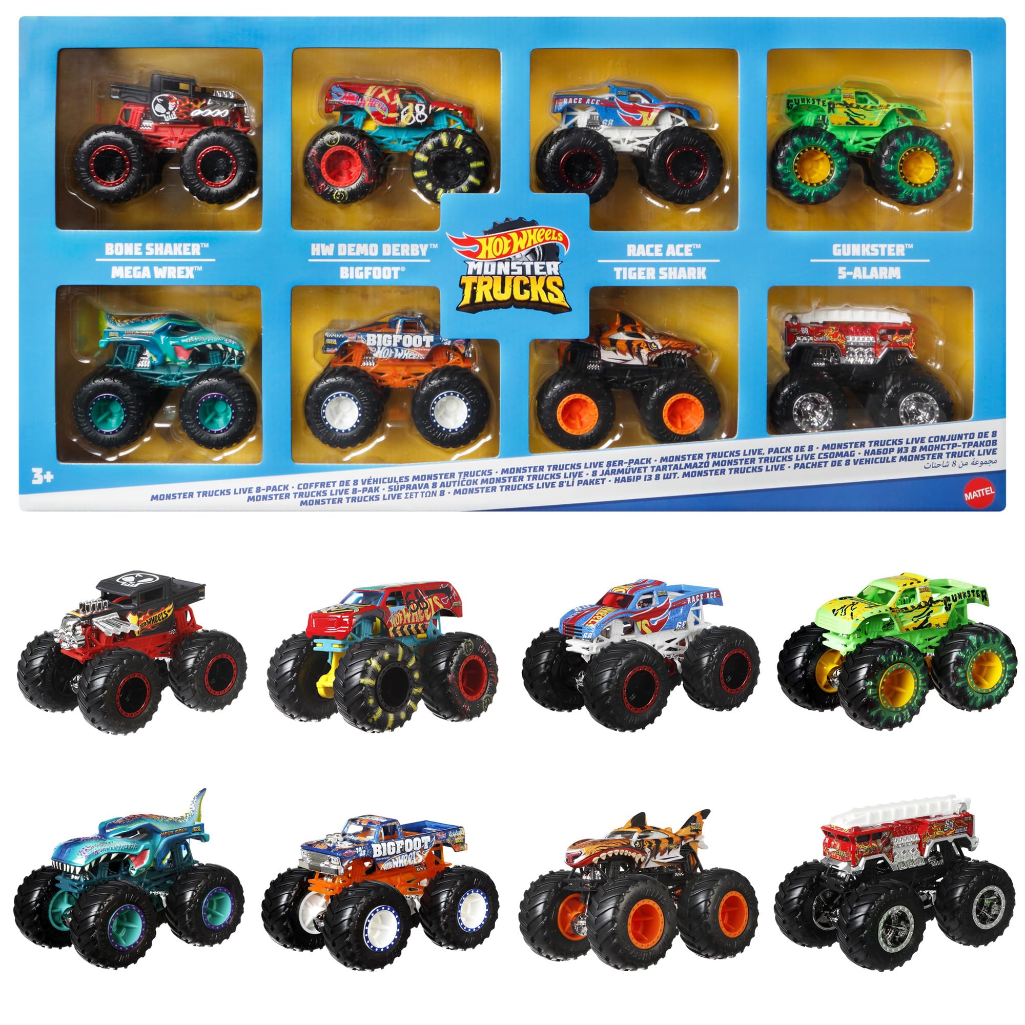 ۥåȥ(Hot Wheels) 󥹥ȥå 8ѥåߥ˥ 8楻å 3~ HDB12