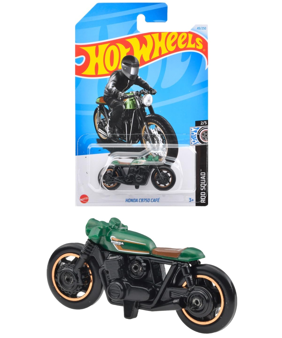 ホットウィール(Hot Wheels) ベーシックカー ホンダ CB750 カフェミニカー 3才~ HXP86