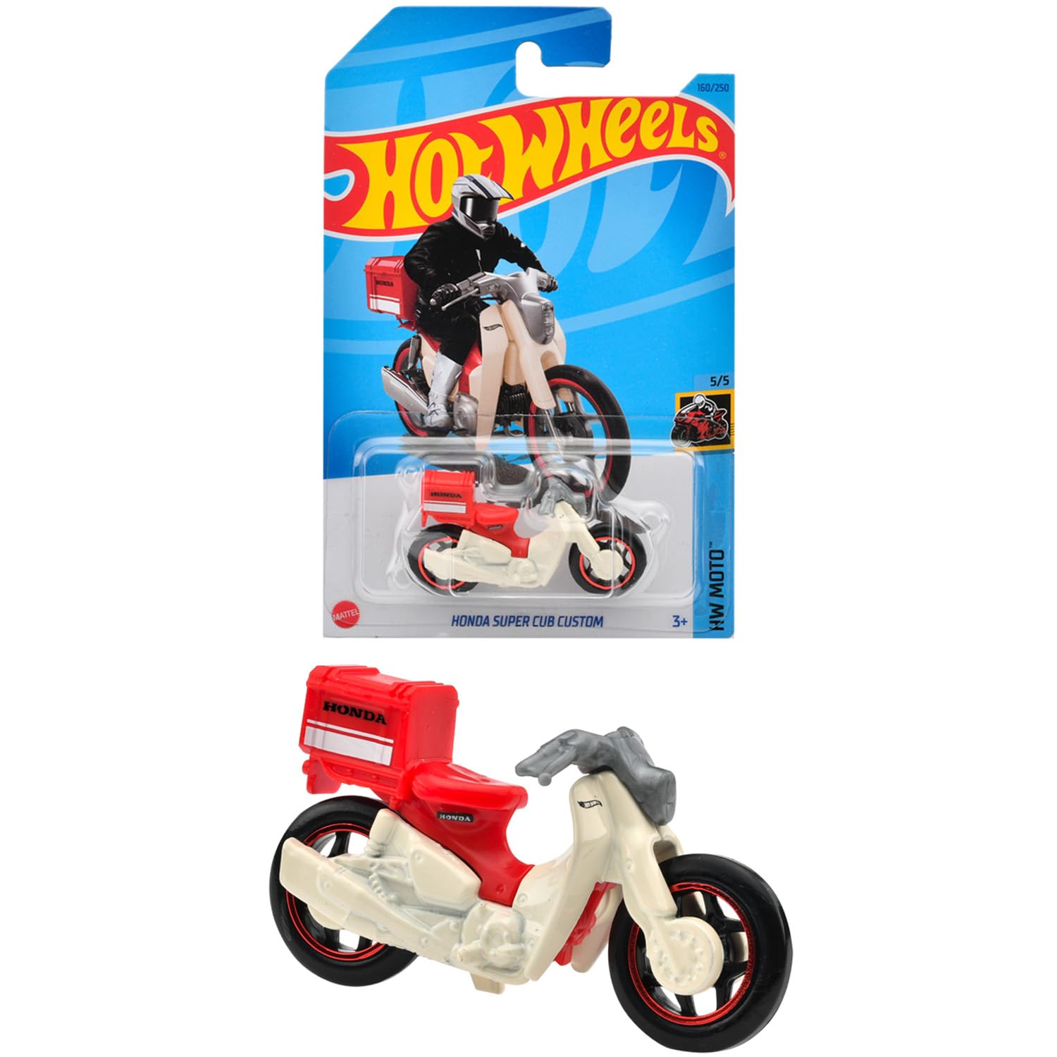 ホットウィール(Hot Wheels) ベーシックカー ホンダ スーパーカブ カスタム 3才~ HNK03