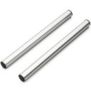 デイトナ(Daytona) 削り出し セパレートハンドル用 ストレートバー 2本セット ハンドル径 φ22.2mm シルバー 69462
