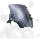 デイトナ(Daytona) バイク用 スクリーン クランプバー付き グロム(13-15)専用 ウインドシールド SSシリーズ ショート スモーク 90708