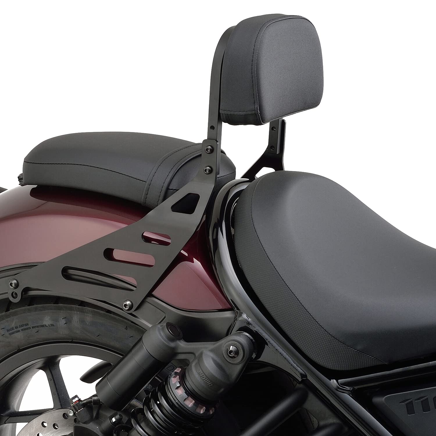 デイトナ(Daytona) バイク用 バックレスト レブル1100/DCT/T(21-23)専用 ライダータンデム対応 リバーシブルバックレスト 17798