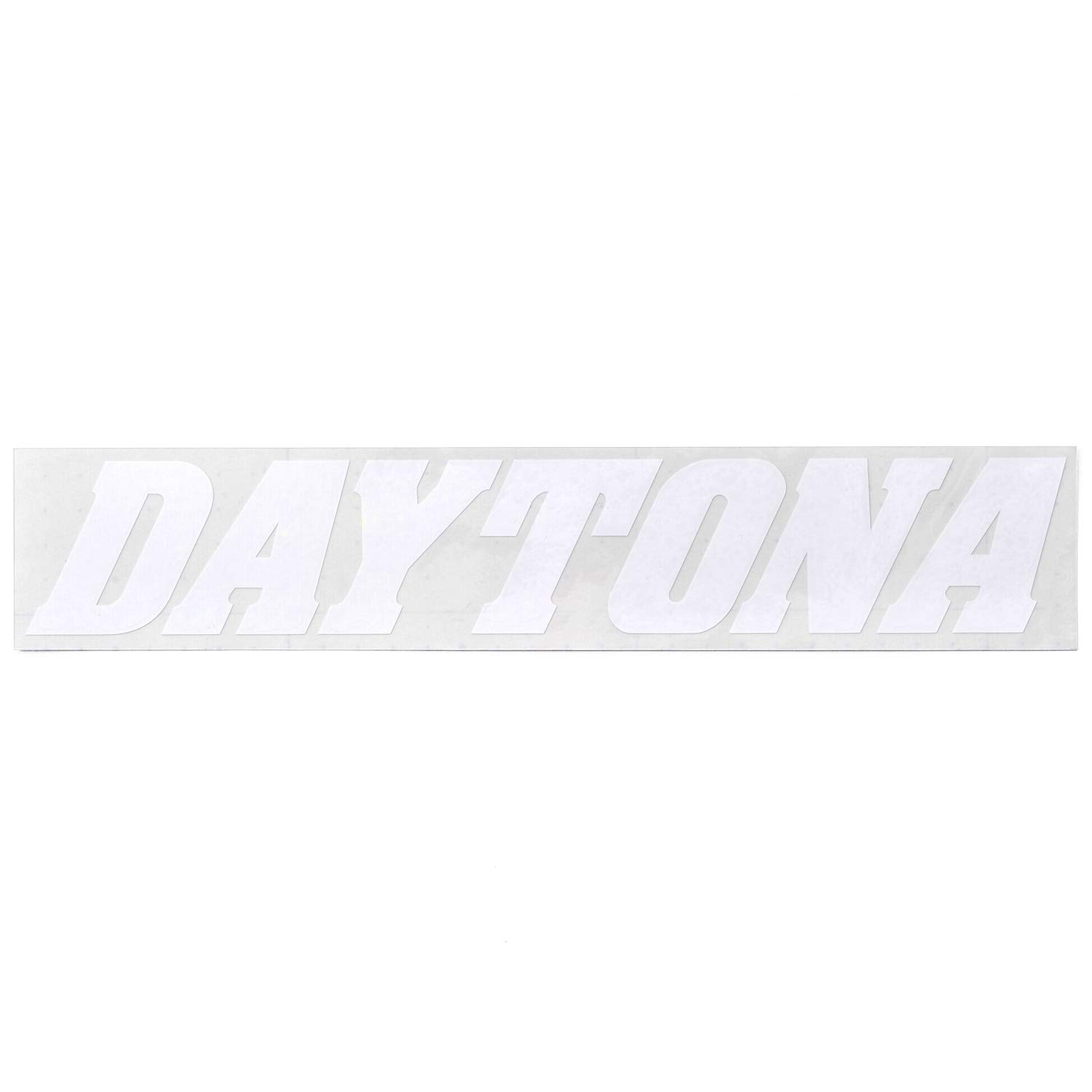 デイトナ(Daytona) バイク ステッカー ブランドロゴ DAYTONA 抜き文字 305×58mm ホワイト 21178