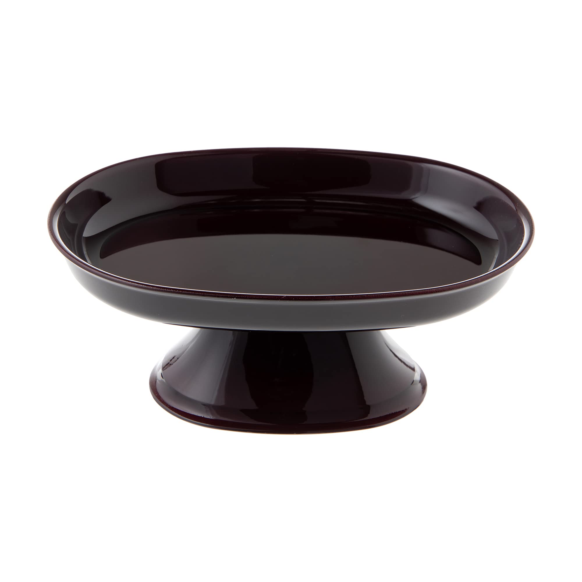 シンプル な 供物台 果物 や お菓子 の お供え に 小判型供物台 お盆 法事 の おそなえ に 仏具小物 モダン 仏具 ミニ 仏壇 にも 皿内寸144×深さ16mm 5.0寸 タメ 国産 日本製 サンメニー