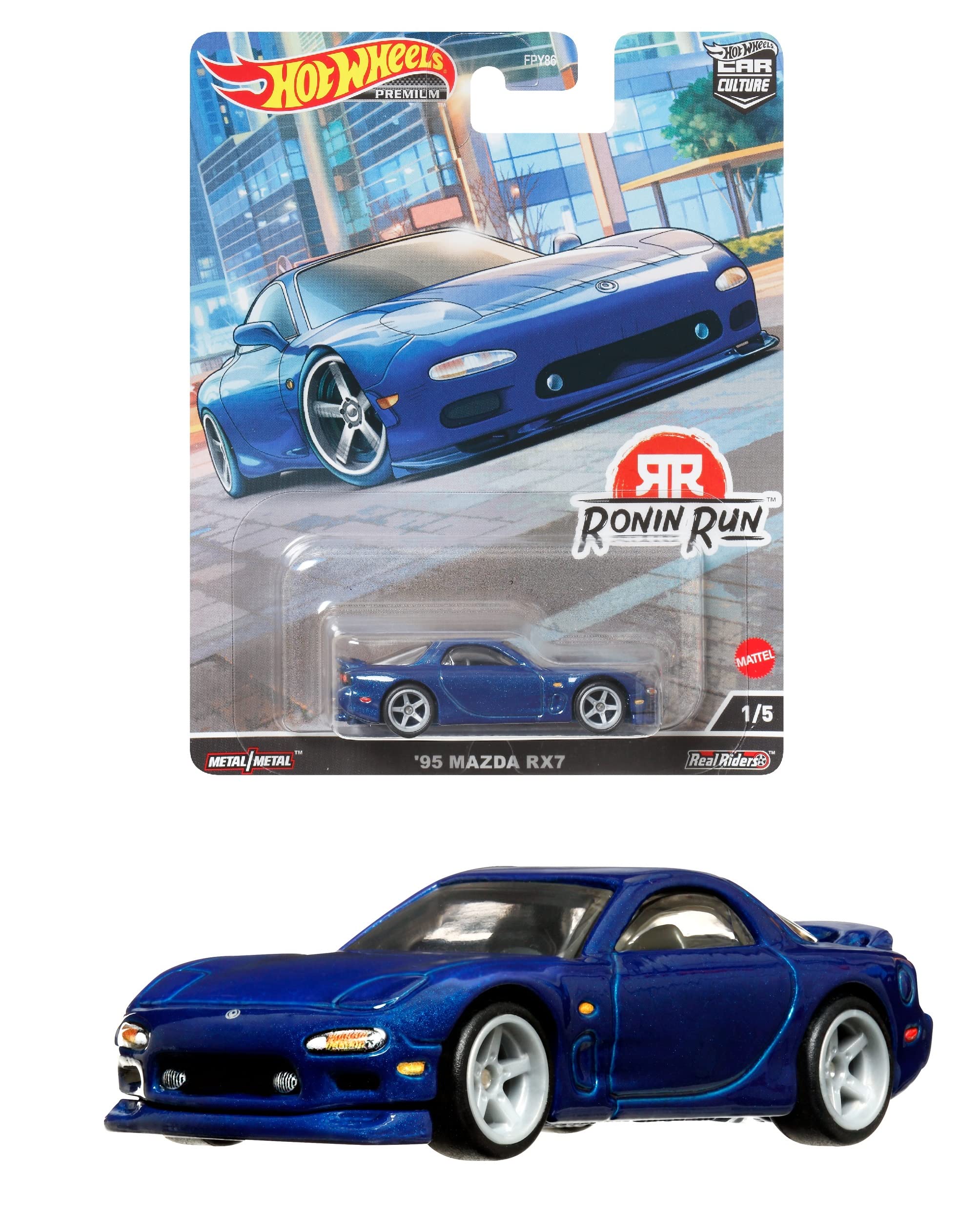 ۥåȥ(Hot Wheels) 㡼 ˥󡦥 - '95 ޥĥ RX7 3~ HCK13 ֥롼 1/64