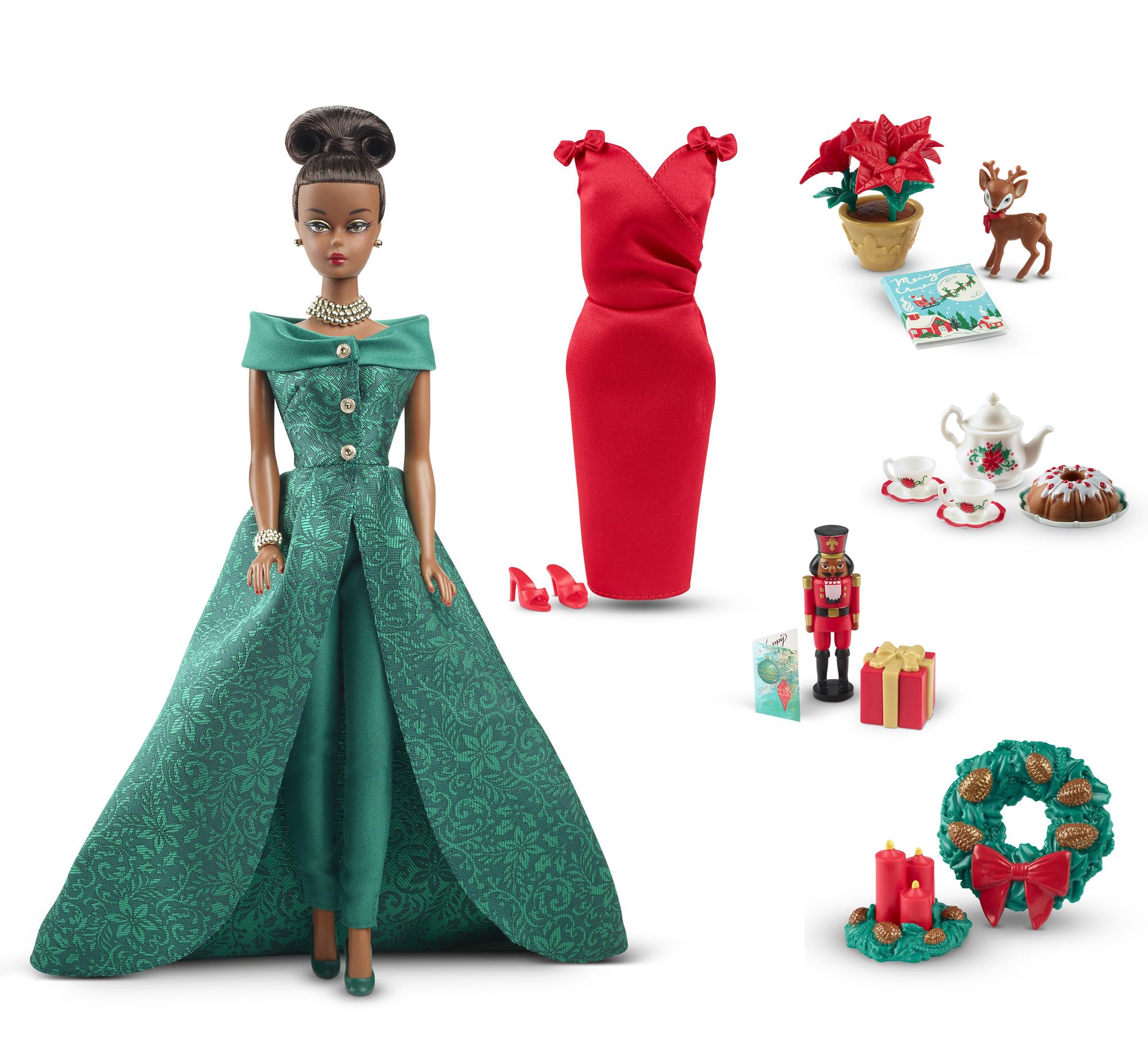 バービー(Barbie) 12 デイズ クリスマスカレンダー 2着せ替え人形・ドール シグネチャーGOLD 大人向け(18歳以上） HJX13