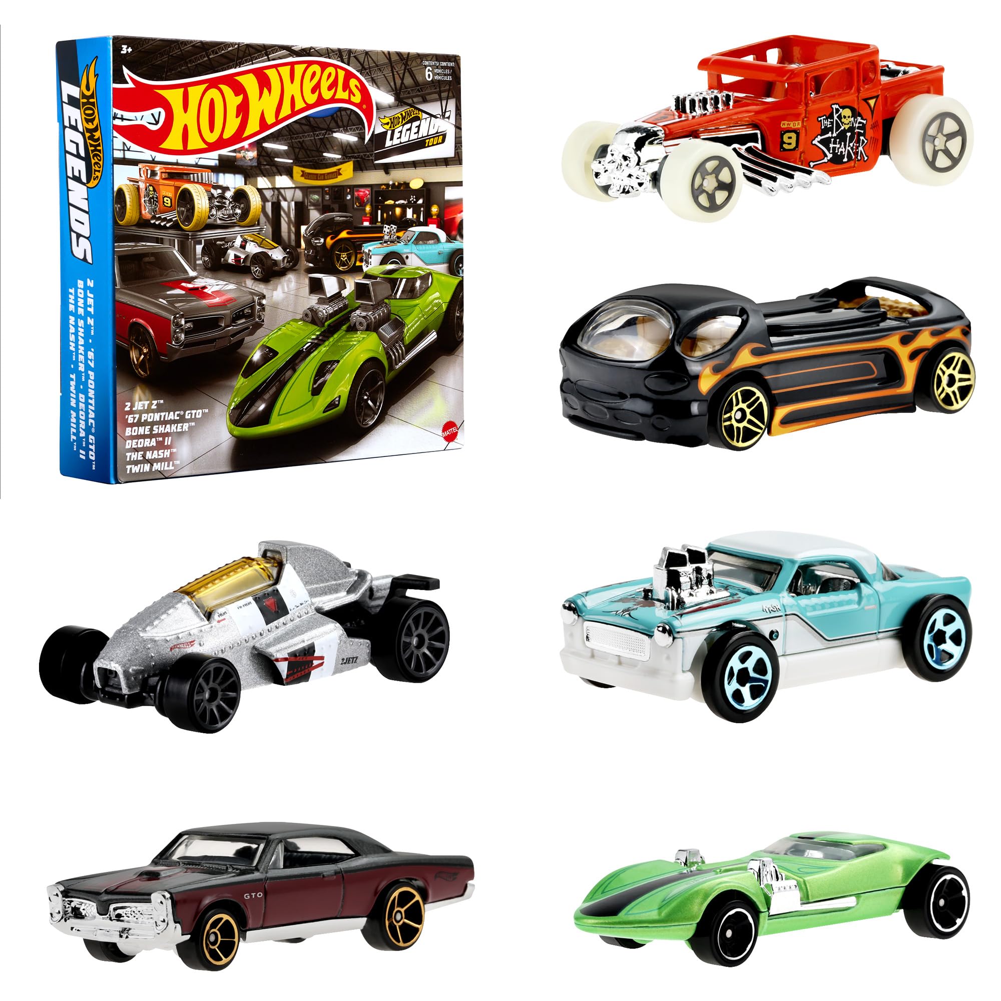 ホットウィール(Hot Wheels) レジェンド マルチパック 3才~ HDH52