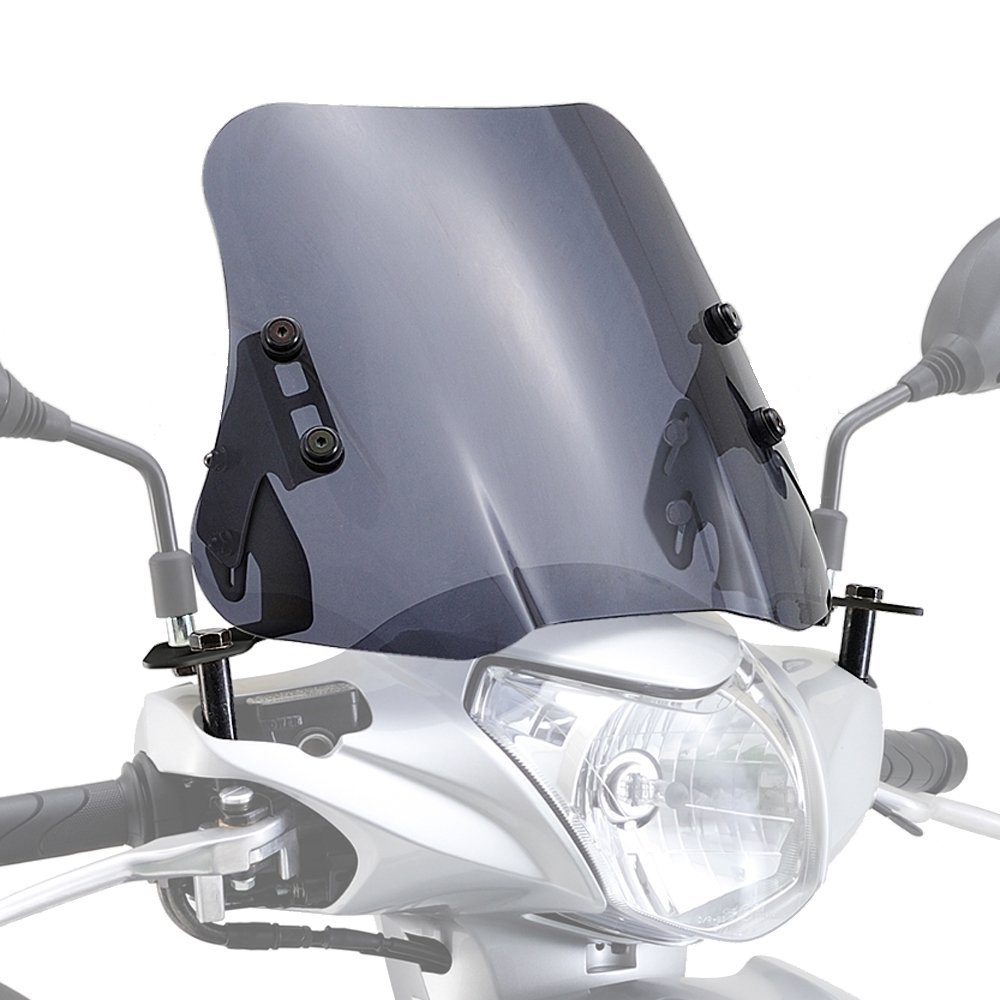 デイトナ(Daytona) バイク用 スクリーン クランプバー付き Dio110(15-20)専用 ウインドシールド SSシリーズ ショート スモーク 92354