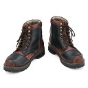 デイトナ(Daytona) バイク用 ダービーライドブーツ 本革 牛革(フルグレインレザー) シフトパッド くるぶしパッド内蔵 サイドジップ DS-001 コン...