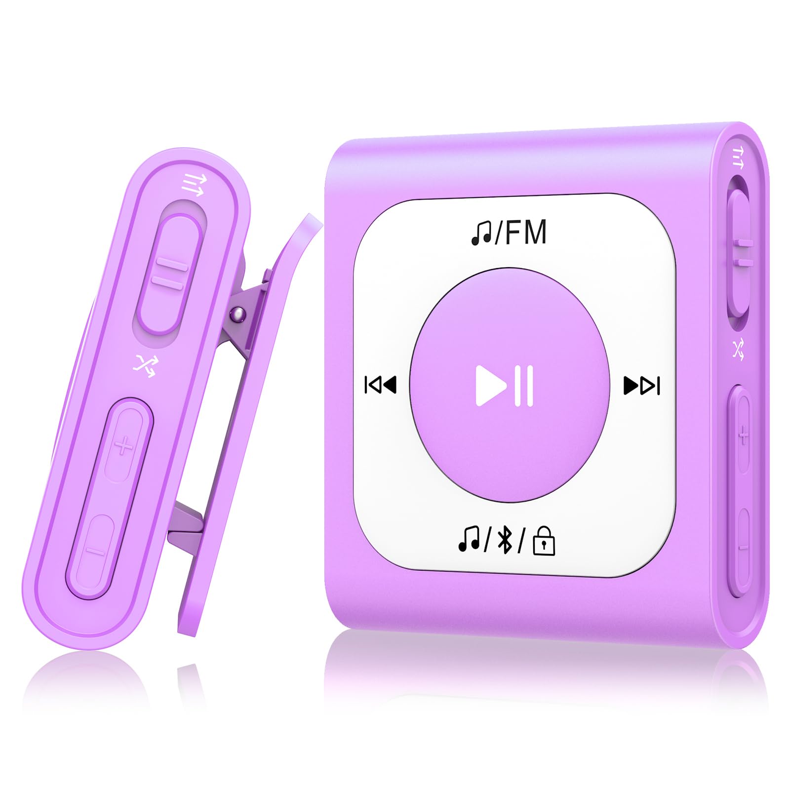 AGPTEK MP3プレーヤー AGPTEK MP3プレーヤー クリップ式 64GB Bluetooth5.1対応 大容量 音楽プレーヤー ロスレスサウンド FMラジオ Type-C急速充電 ブルートゥースプレーヤー 小型 超軽量 30g ビジネス/仕事/勉強/通勤/通学/ランニングやスポーツなどに適用 音声ガイド 日本語説明書付き ギフト プ