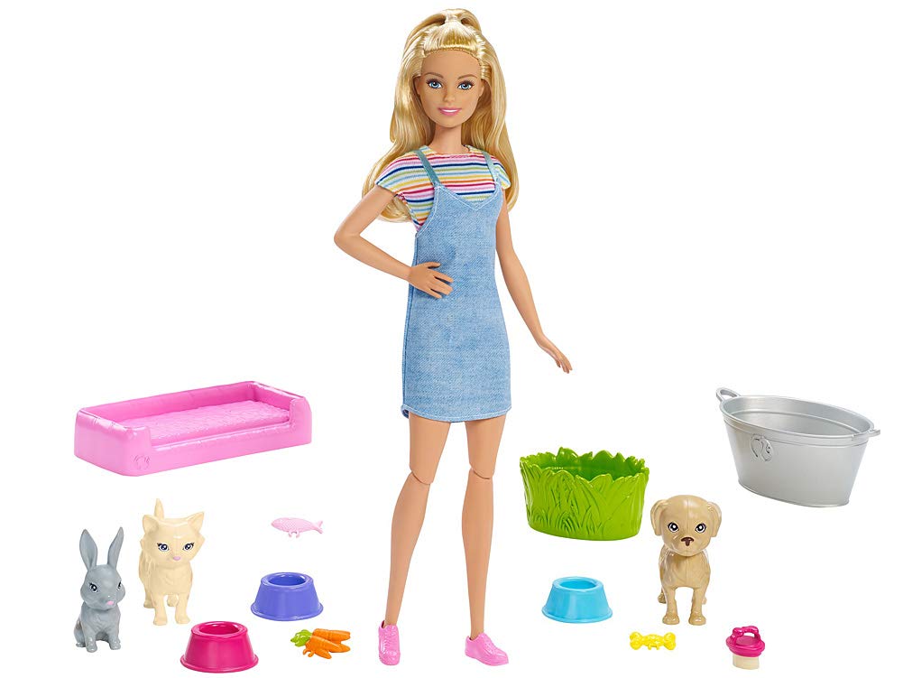 Mattel Barbie Plan N' Wash Pets Doll Playset [¹͢]