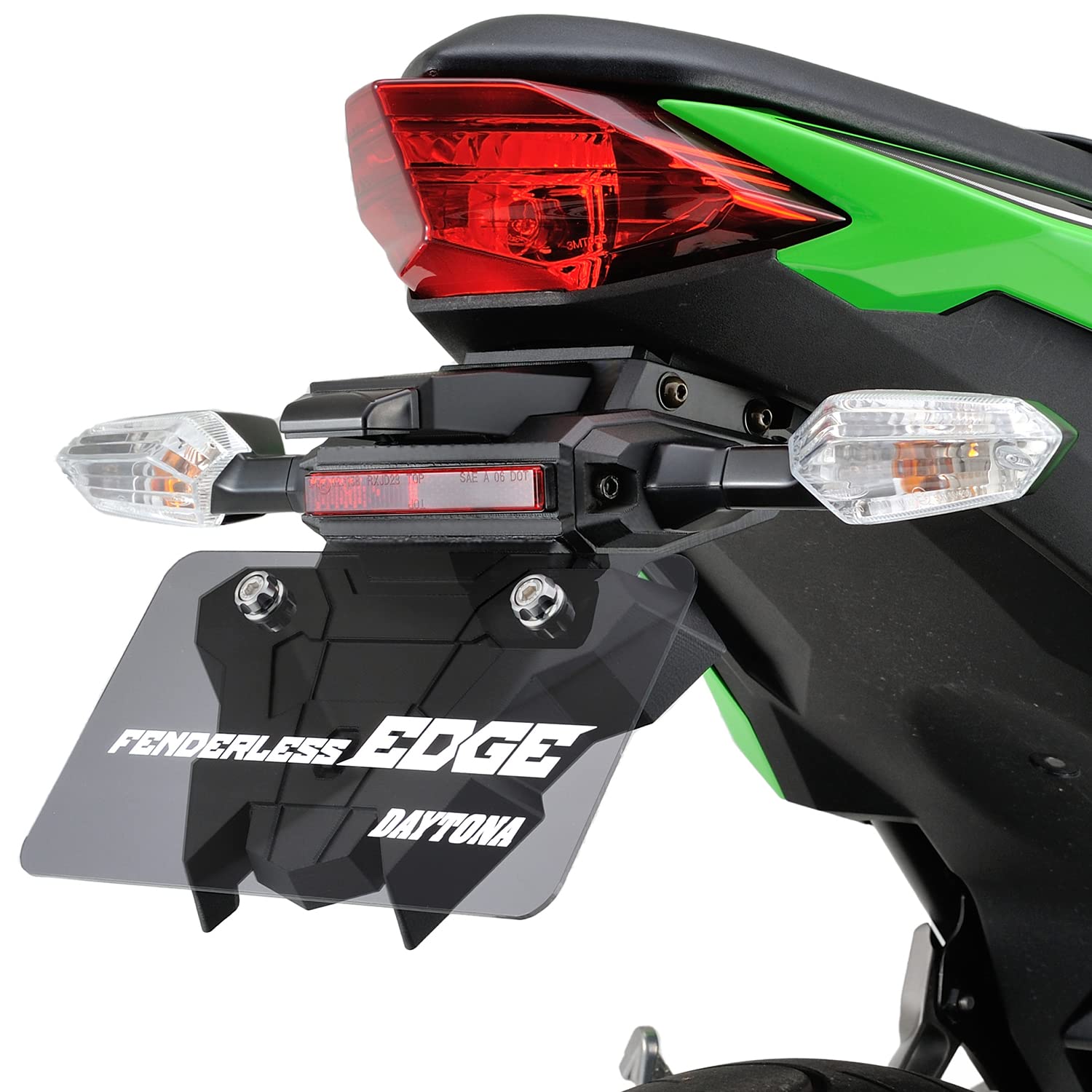 デイトナ(Daytona) バイク用 フェンダーレス Ninja250(13-16) LEDライセンスランプリフレクターウインカーステー付属 フェンダーレスEDGE 25748 ブラック 標準