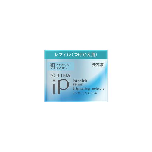 ソフィーナiP(アイピー) インターリンクセラム うるおって明るい肌へ明 つけかえ 55g [ 美容液 ][ オールインワン ][ 化粧水機能+乳液機能 ] 明るい(つけかえ) 詰替え用 55グラム (x 1)(4)