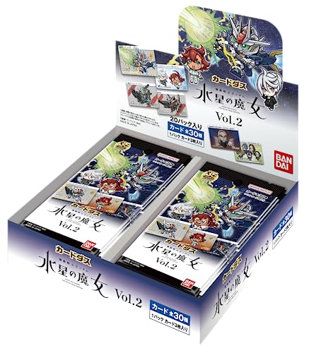 乐天商城 - バンダイ (BANDAI) カードダス 機動戦士ガンダム 水星の魔女 Vol.2(BOX)20パック入