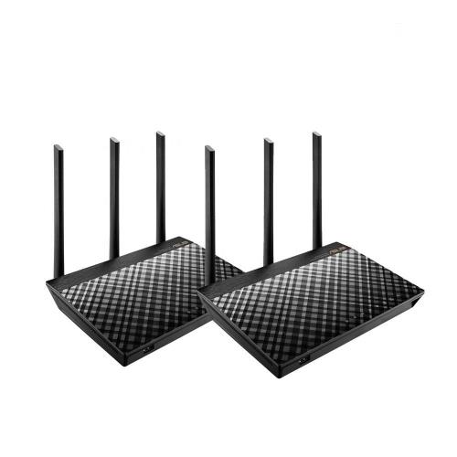 楽天FIDELAASUS WiFi 無線 ルーター 1300+600Mbps デュアルバンドメッシュ RT-AC67U 2 パック 3階建 / 4LDK PS5/Nintendo Switch/iPhone/android 対応