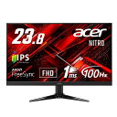 日本エイサー Acer ゲーミングモニター Nitro QG241YEbmiix 23.8インチ IPS 非光沢 フルHD 100Hz 1ms(VRB) HDMI ミニD-Sub15 VESAマウント対応 スピーカー内蔵 ヘッドホン端子 AMD FreeSync(2)
