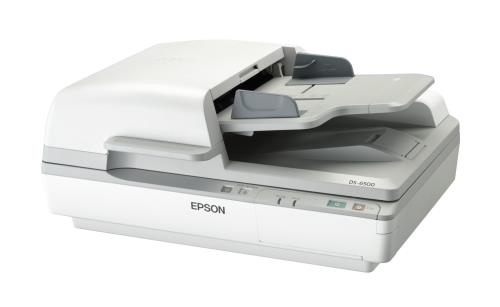 EPSON A4高耐久フラットベッドスキャナー DS-6500 A4対応 1200dpi CCDセンサー ADF搭載 両面同時読み取..