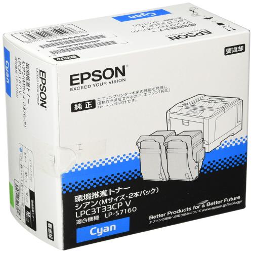 Usb Storage Media - エプソン 環境推進トナー シアン2本(Mサイズ/5300ページ×2)