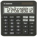 Canon カラフル電卓 抗菌仕様 KS-125WUC ファントムブラック (12桁/ミニ卓上サイズ/W税機能搭載)KS-125WUC-BK