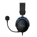 HyperX Cloud Alpha S ゲーミング ヘッドセット 7.1サラウンドサウンド 低音調節スライダー ブルー 2年保証 HX-HSCAS-BL/WW...
