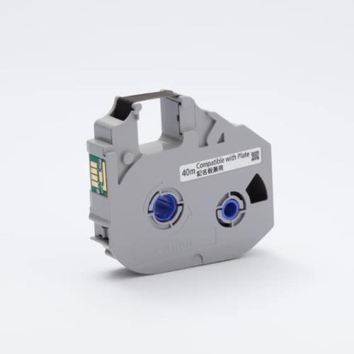 MKシリーズ用記名板兼用インクリボンICカセット黒 （40M）