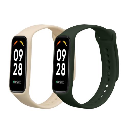 [kwmobile] 2x 򴹥٥ б: Xiaomi Smart Band 8 Active Х - ꥳХ ե T...